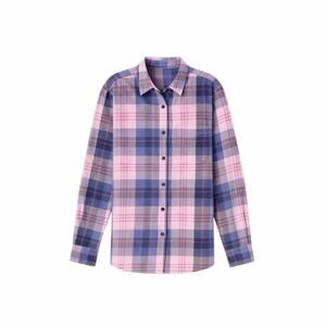 American Tall Flannel Button-Up Shirt - MT